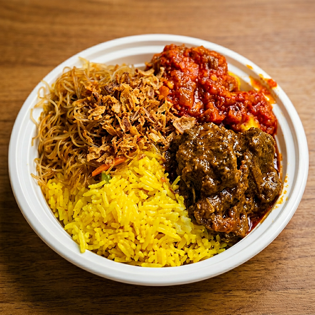 Beef Rendang Trio